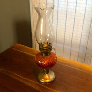 Vintage oil lamp